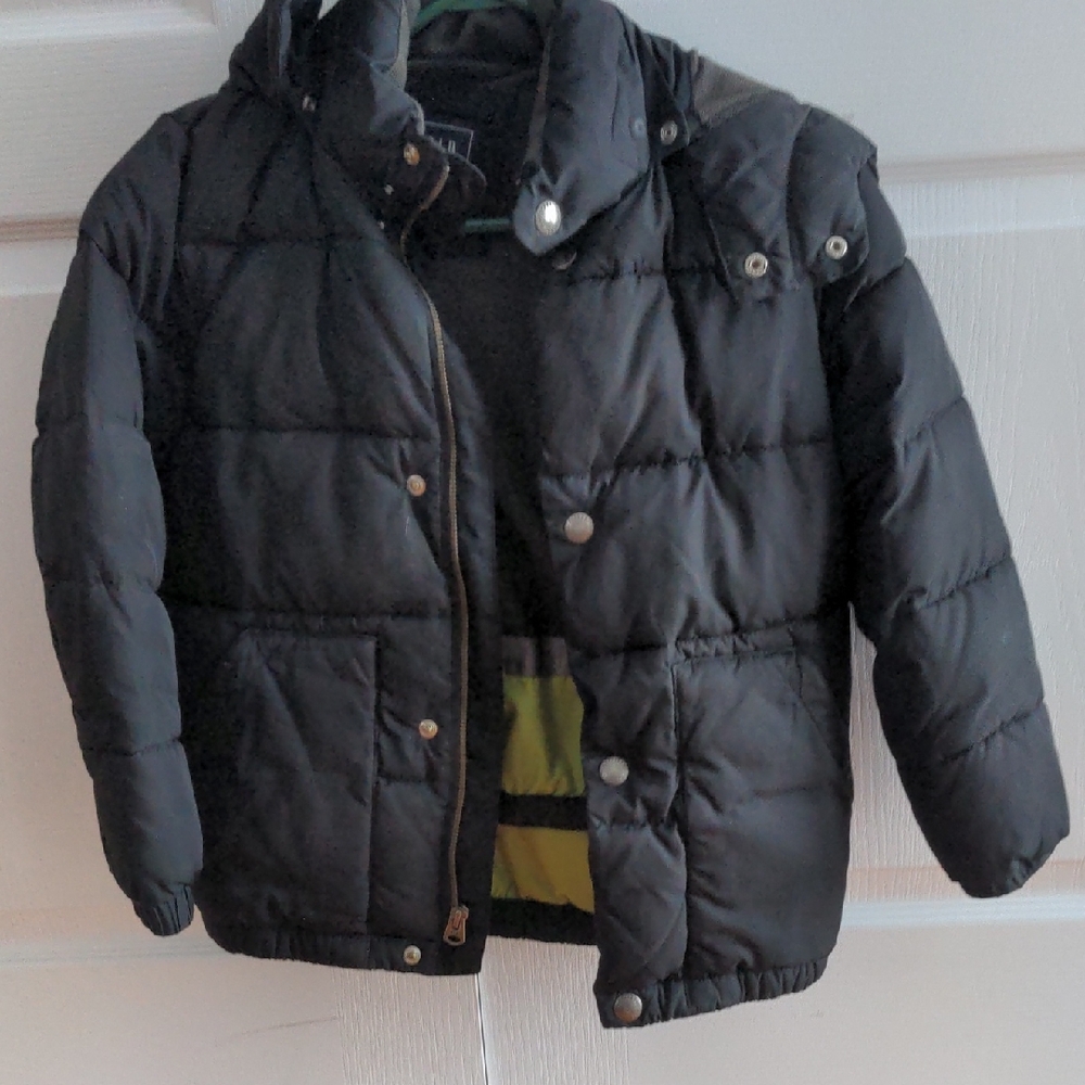 GAP Black Kids Puffer Jacket